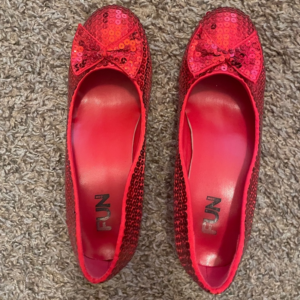 Size 5 Ruby Slippers